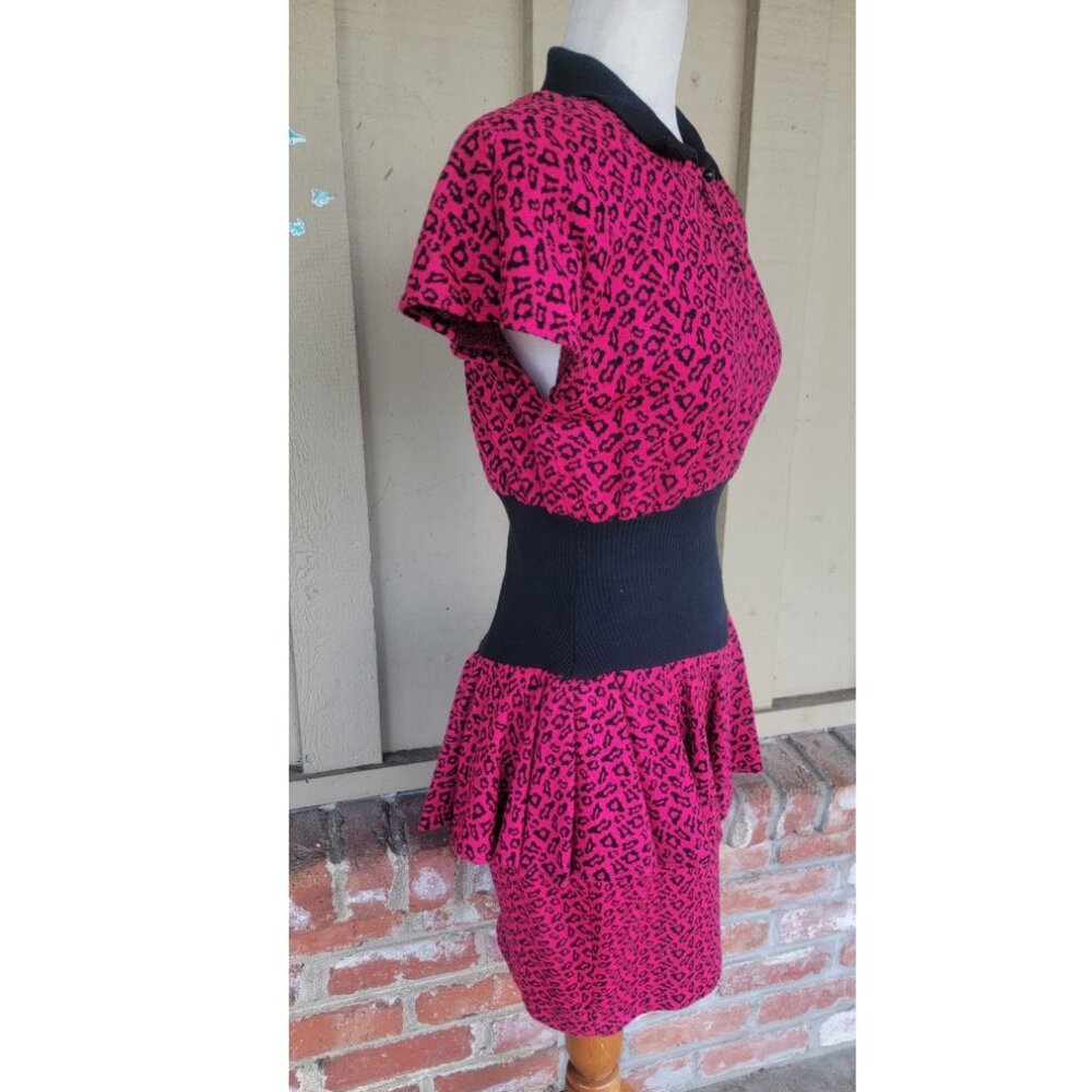 VINTAGE 1980'S AUTHENTIC KINGS ROW BRAND DRESS size 3/4 - Picture 2 of 4
